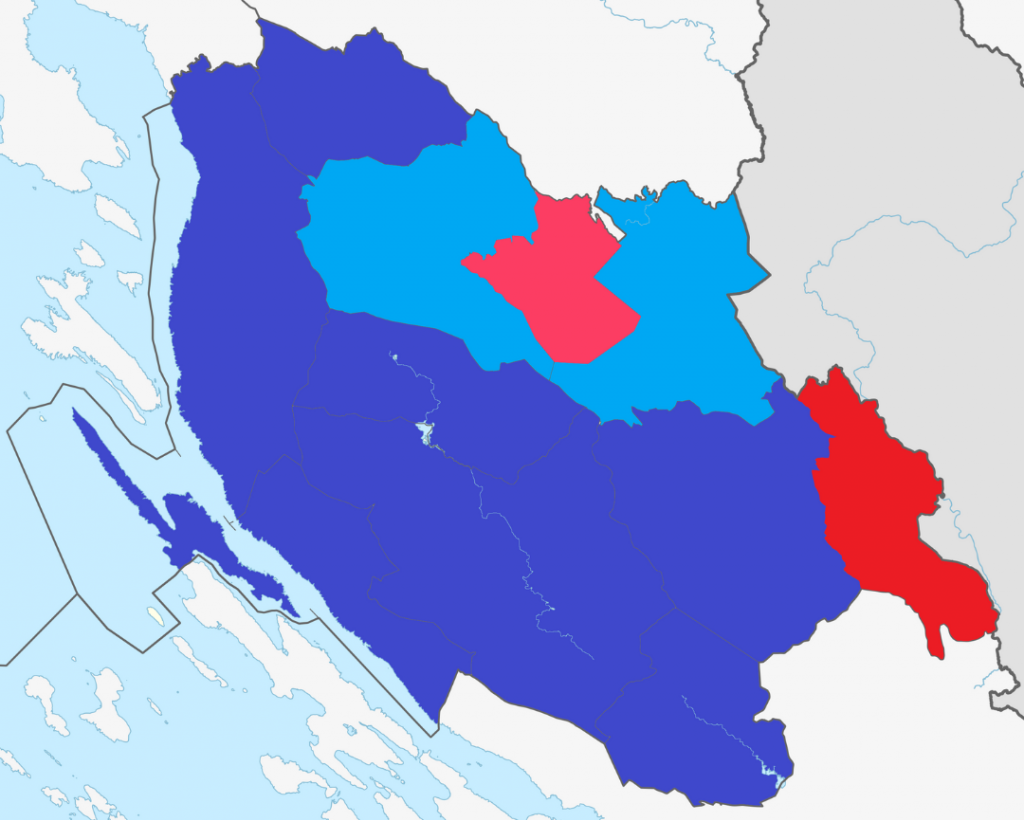 Karta: Evo kako je glasala Ličko-senjska županija na parlamentarnim izborima 2024.